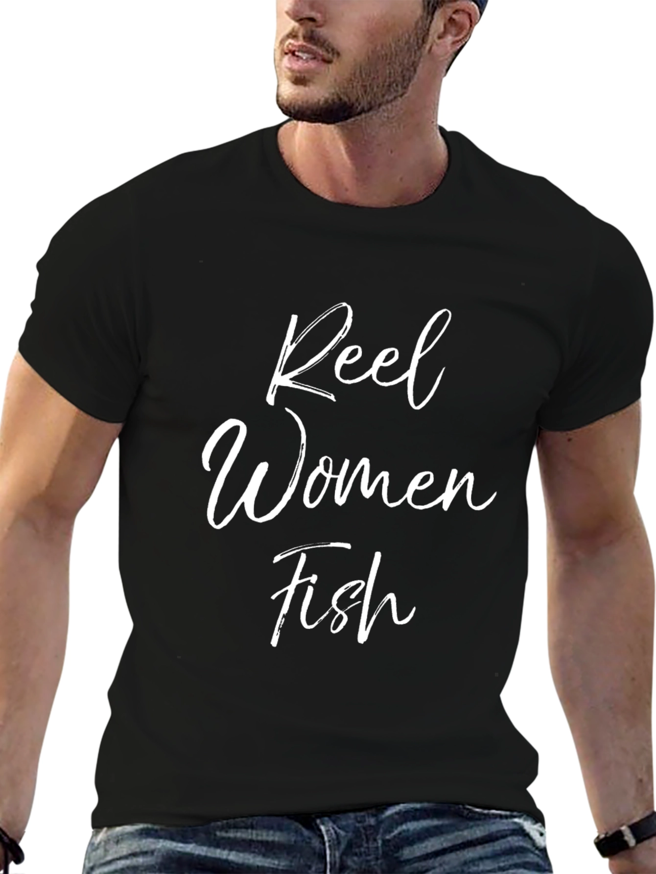 Reel Women Fish Graphic Tee
