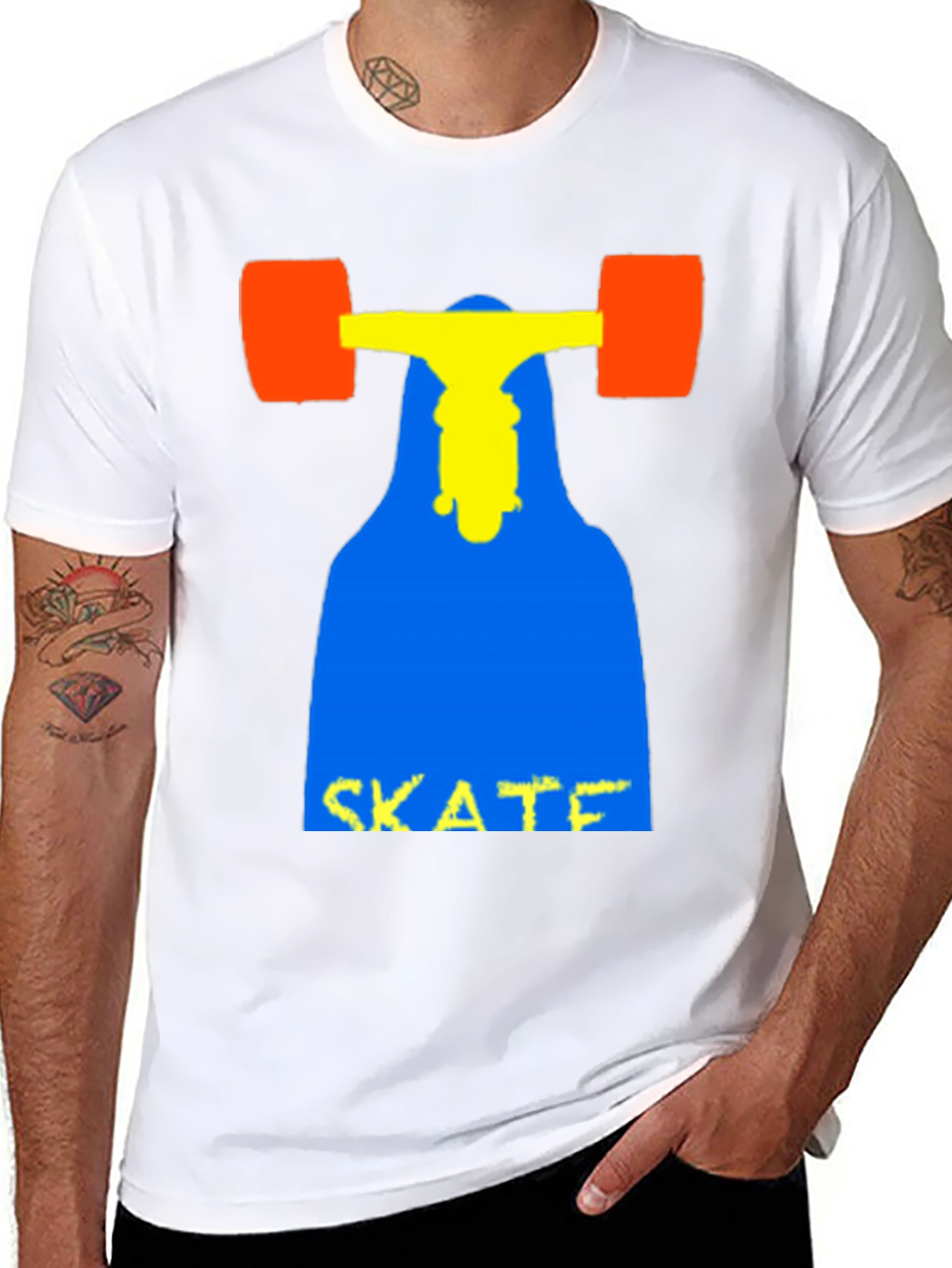 Skateboard Graphic Tee - Skateboarding Shirt
