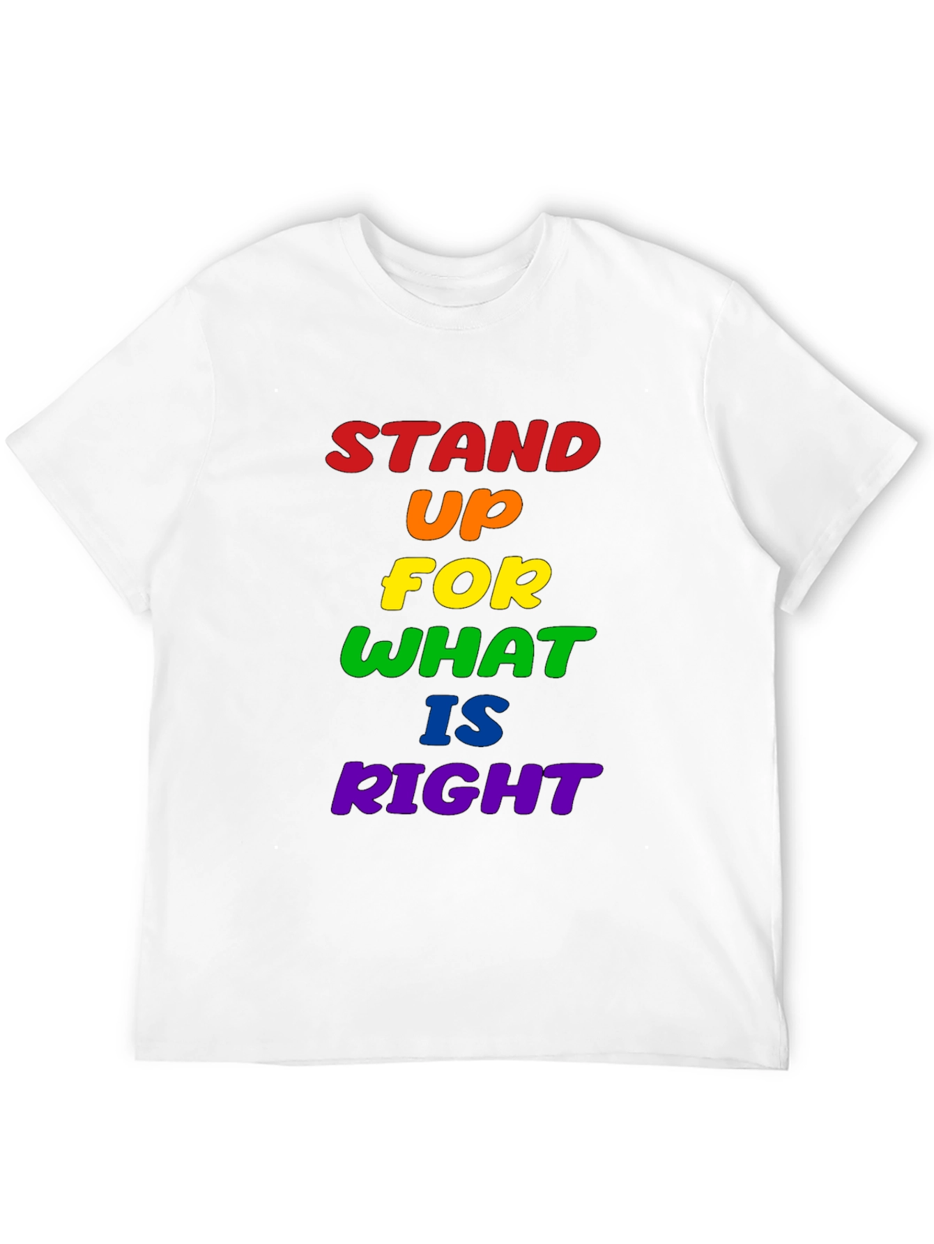 Stand Up For What Is Right Pride T-Shirt