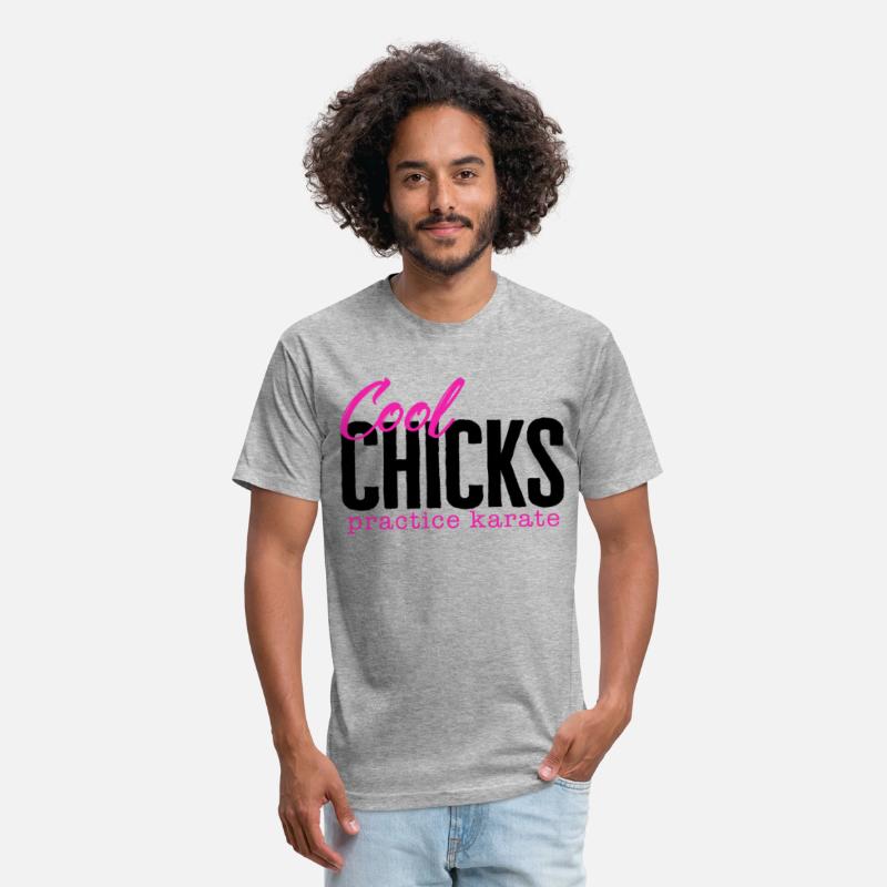 Karate Shirt, Cool Chicks Practice Karate Tee,