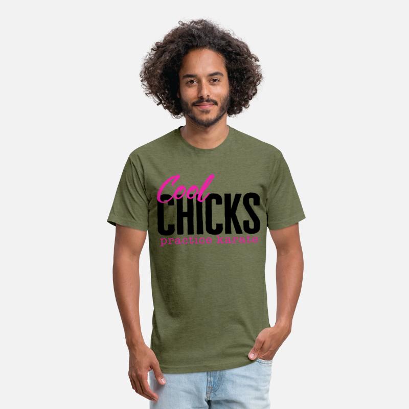Karate Shirt, Cool Chicks Practice Karate Tee,