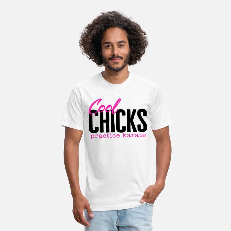 Karate Shirt, Cool Chicks Practice Karate Tee,