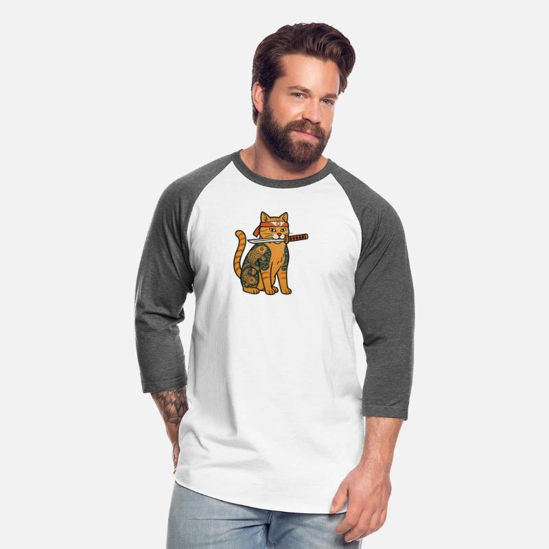 Katana Whiskers: Inked Samurai Cat