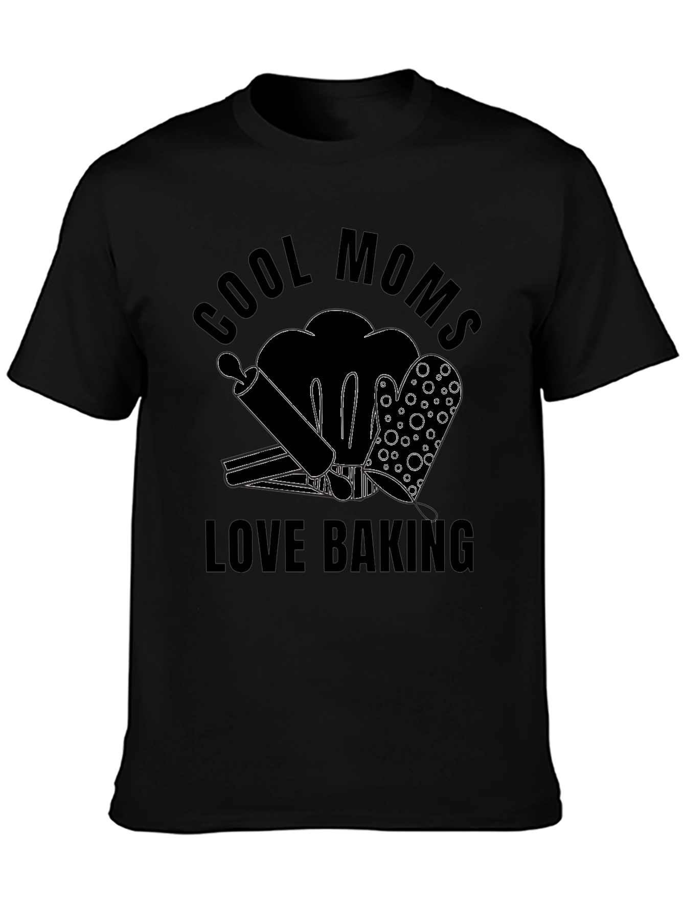 Cool Moms Love Baking T-Shirt