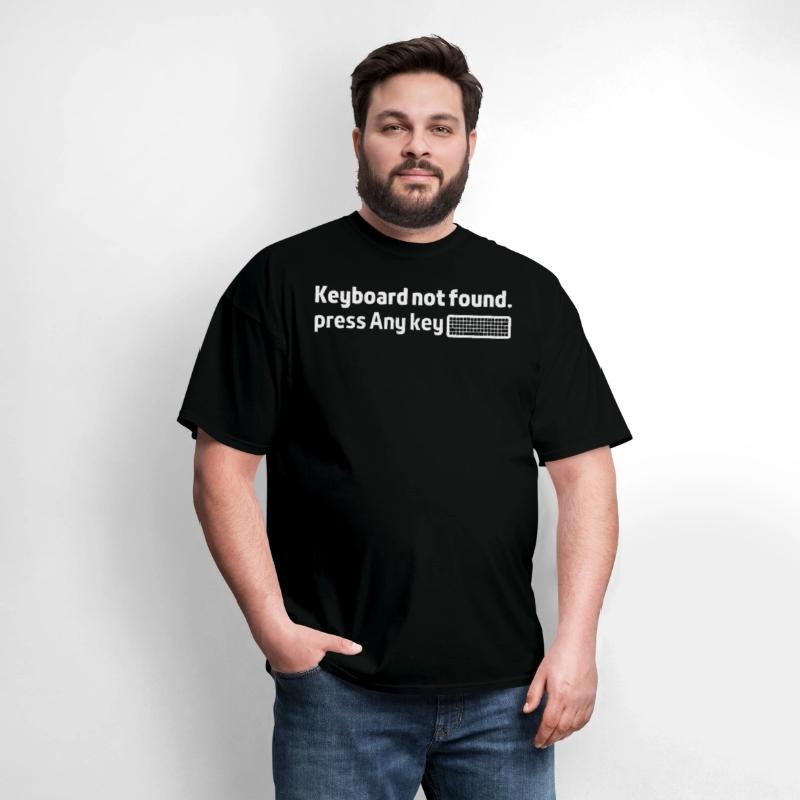 keyboard not found. press Any key