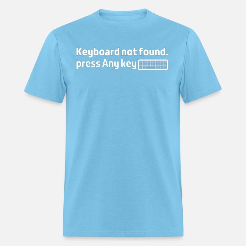 keyboard not found. press Any key