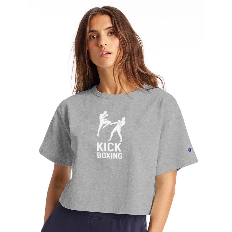 Kickboxing Fighters Silhouette