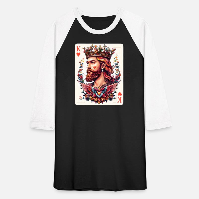 King of Hearts Card Illustration