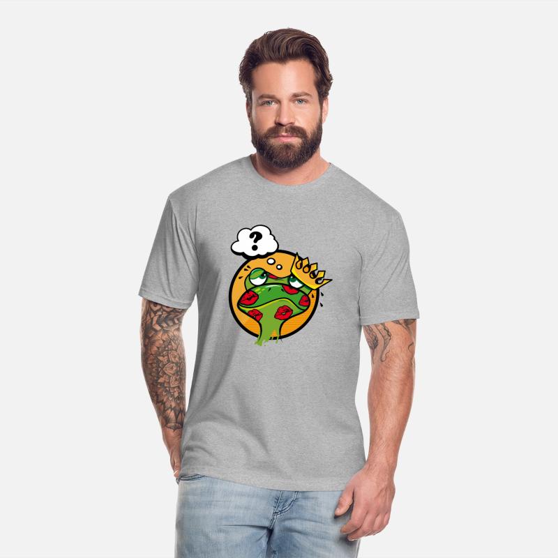 Kissed Frog with Crown and Question Mark