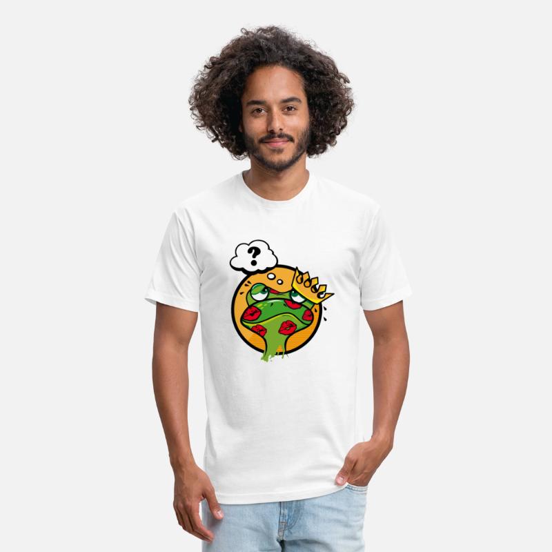 Kissed Frog with Crown and Question Mark