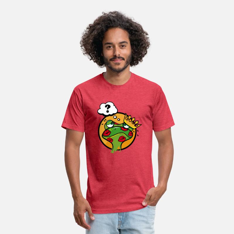 Kissed Frog with Crown and Question Mark