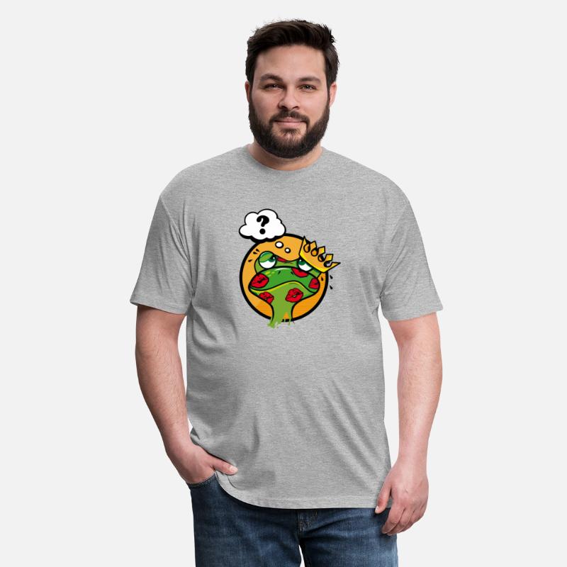 Kissed Frog with Crown and Question Mark