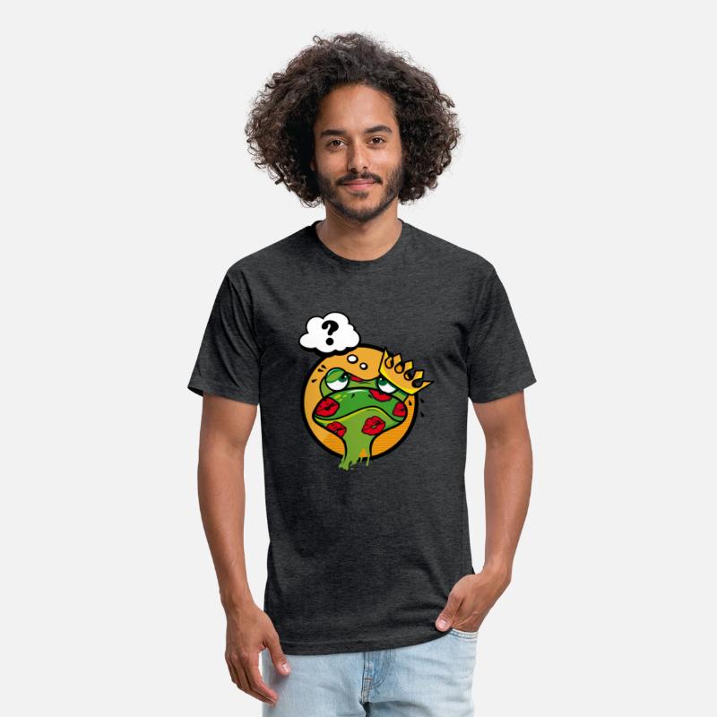 Kissed Frog with Crown and Question Mark