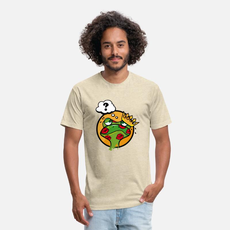 Kissed Frog with Crown and Question Mark