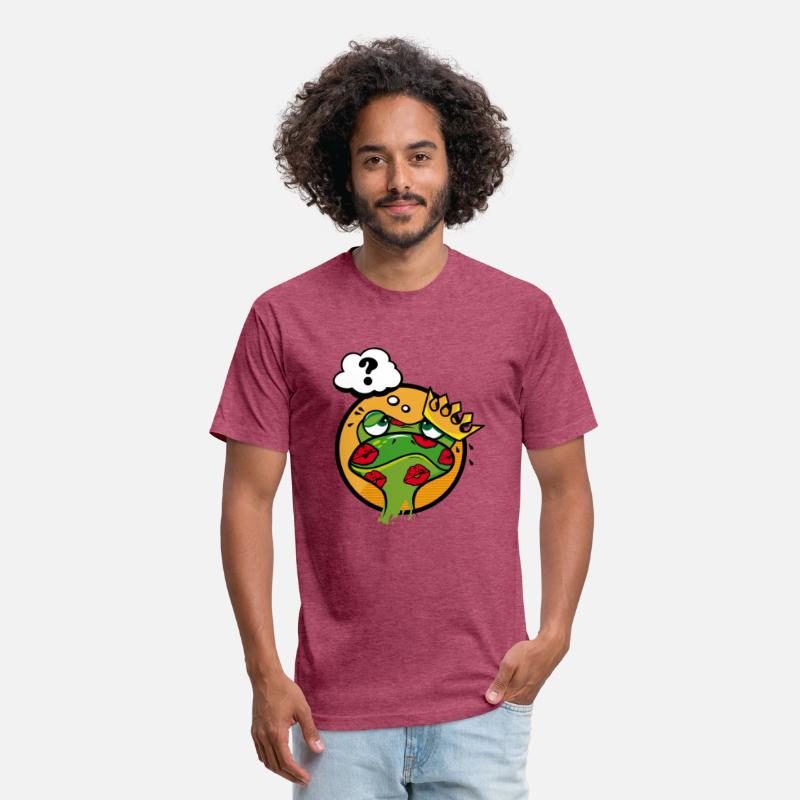 Kissed Frog with Crown and Question Mark