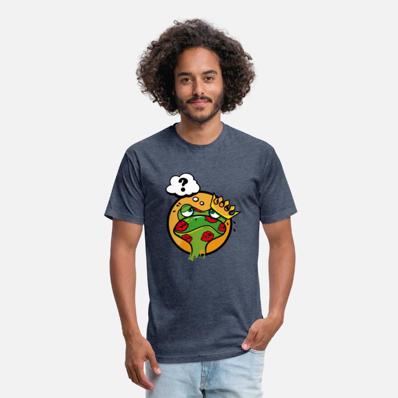 Kissed Frog with Crown and Question Mark