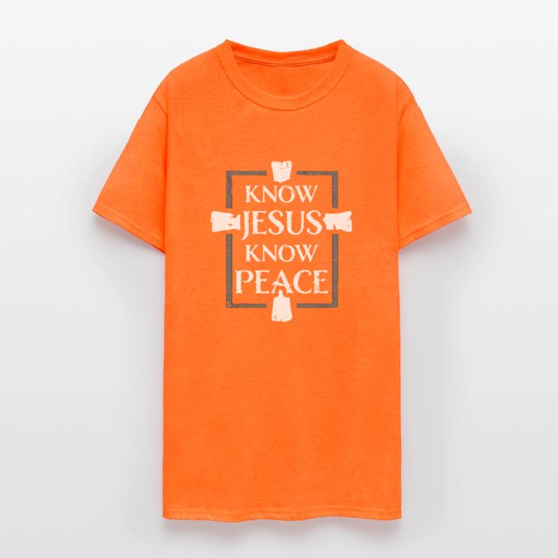 Know Jesus Know Peace No Hate Christian Bible Love