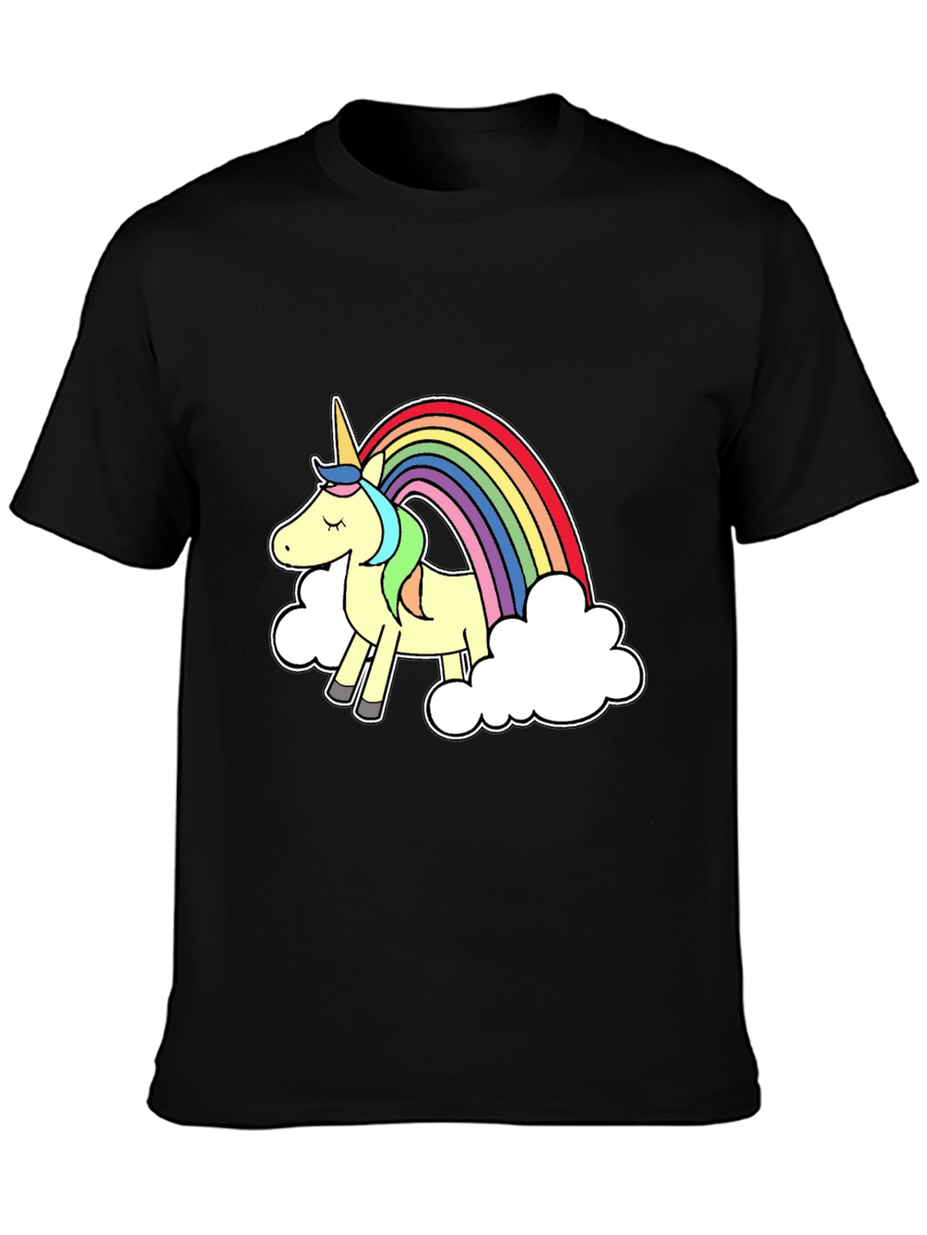 Rainbow Unicorn Graphic T-Shirt