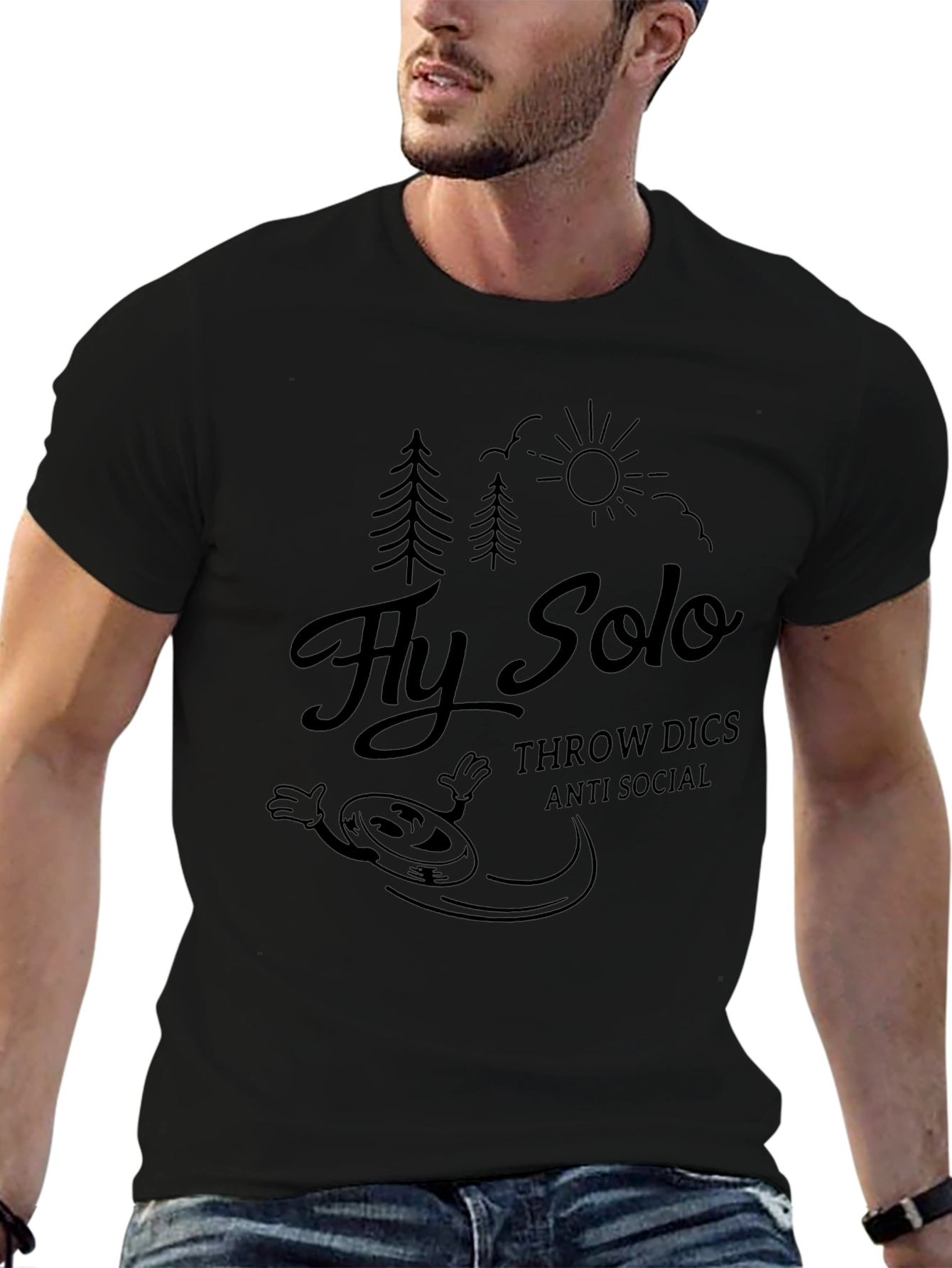 Fly Solo Disc Golf T-Shirt