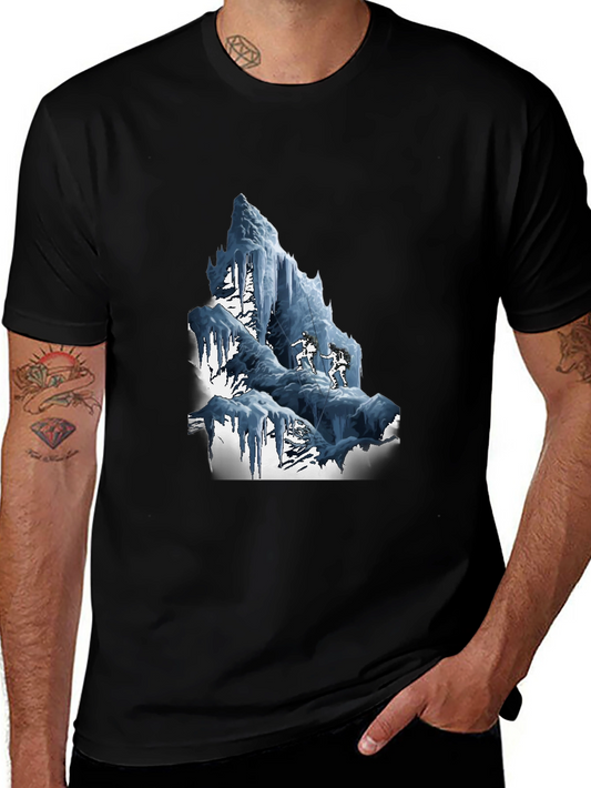 Ice Climber Graphic Tee - Black