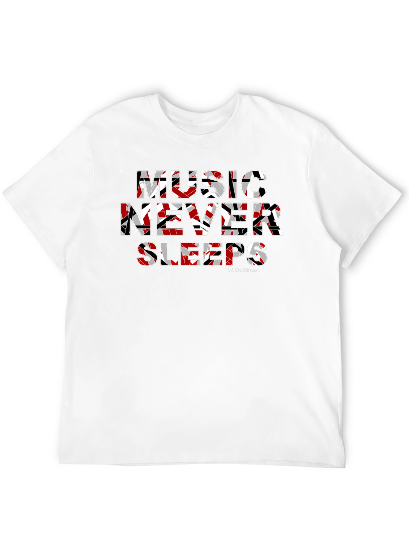 Music Never Sleeps Graphic T-Shirt