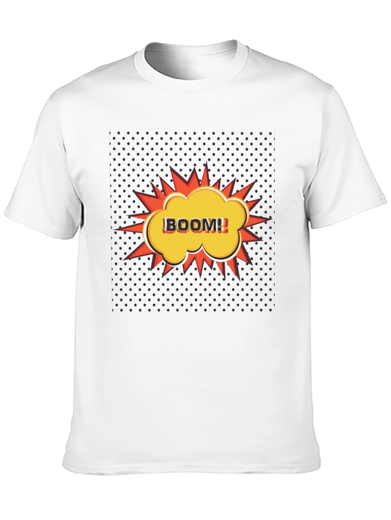 BOOM Graphic Tee - Mens Black T-Shirt