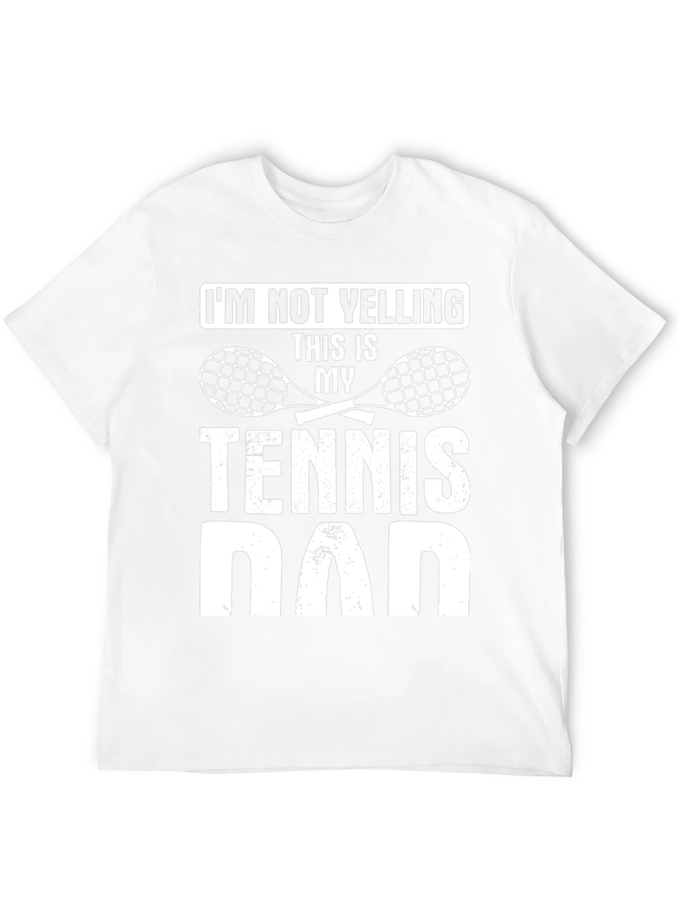 Tennis Dad Graphic Tee - Funny Tennis Shirt