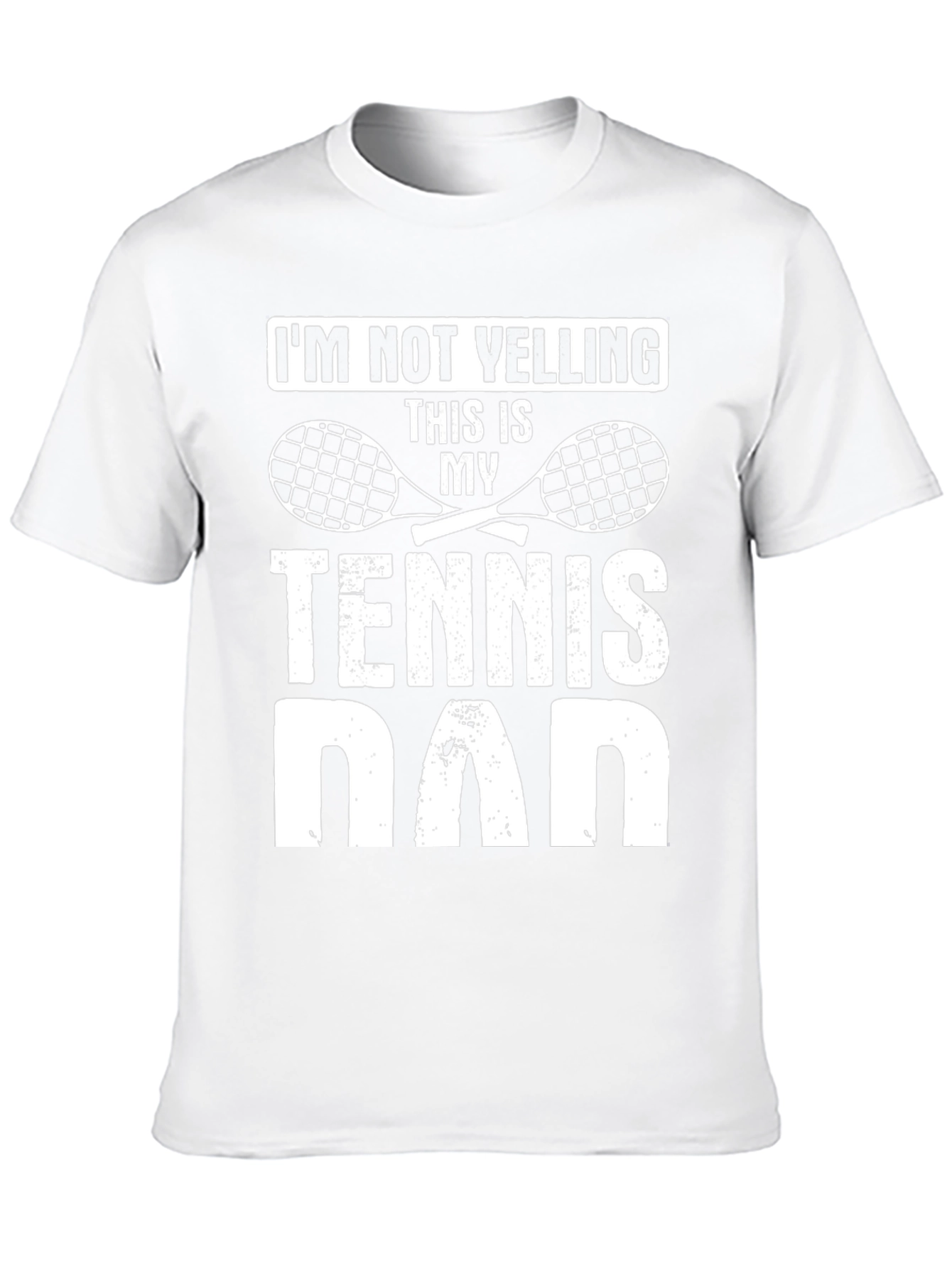 Tennis Dad Graphic Tee - Funny Tennis Shirt