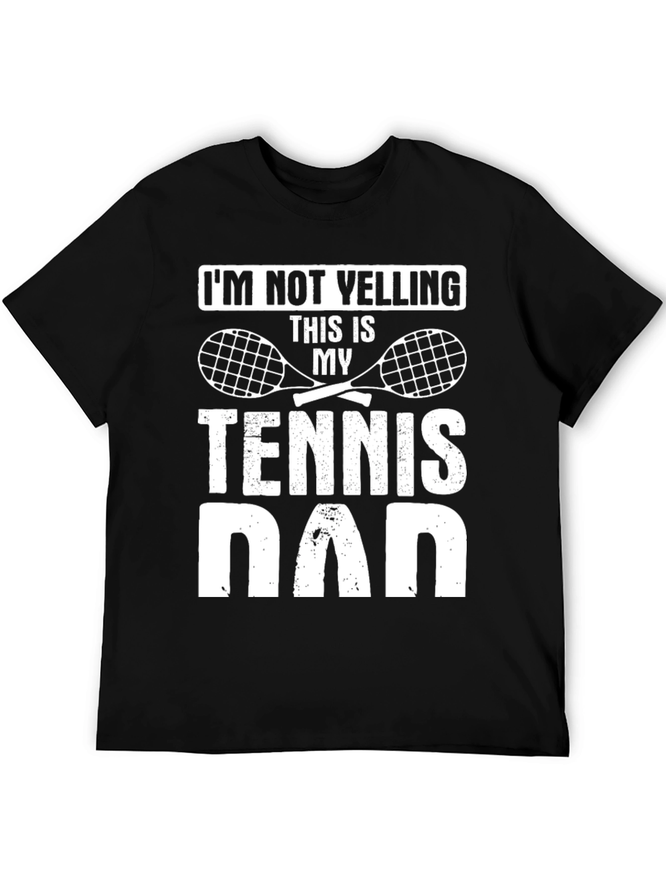 Tennis Dad Graphic Tee - Funny Tennis Shirt