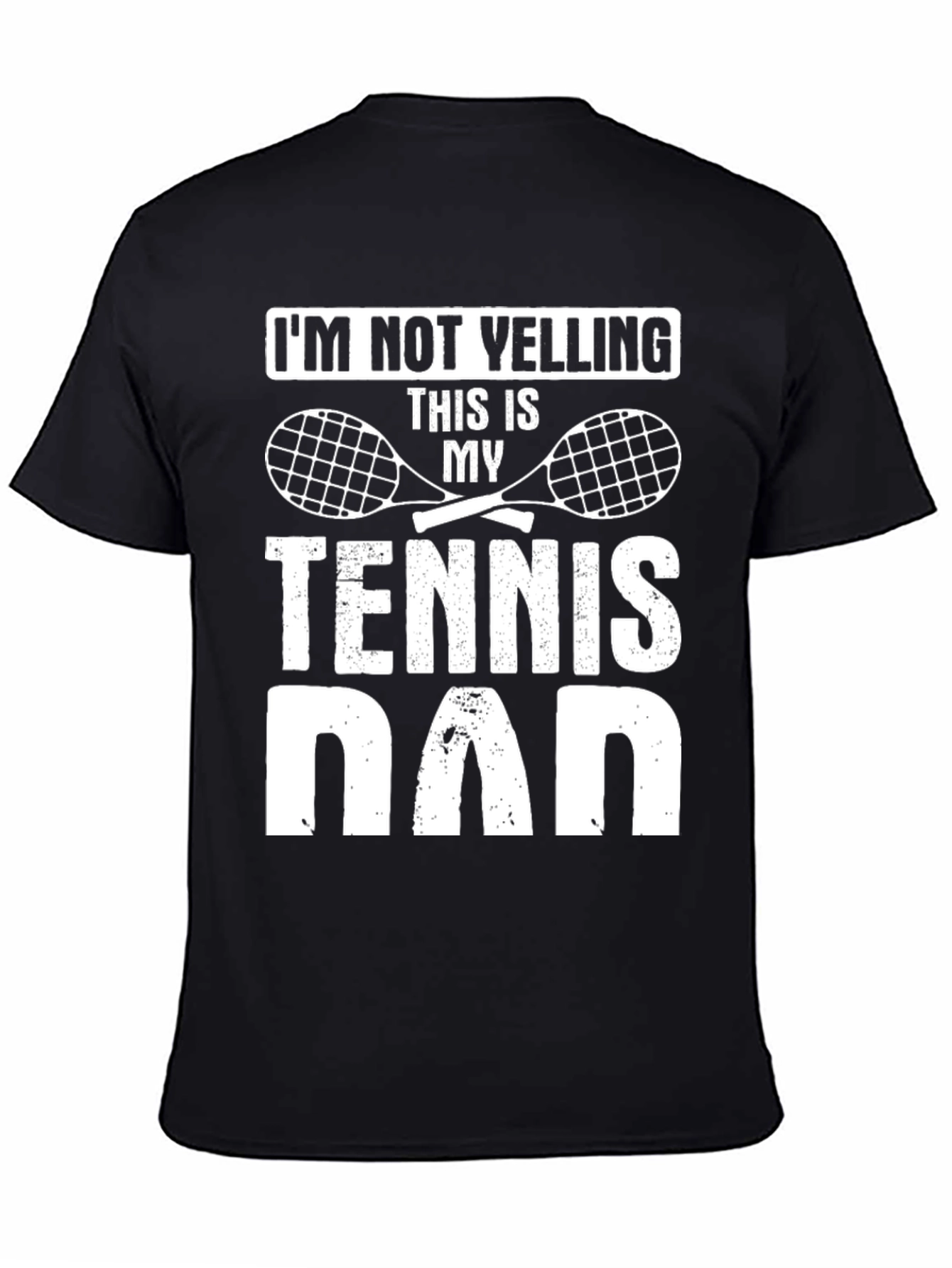 Tennis Dad Graphic Tee - Funny Tennis Shirt