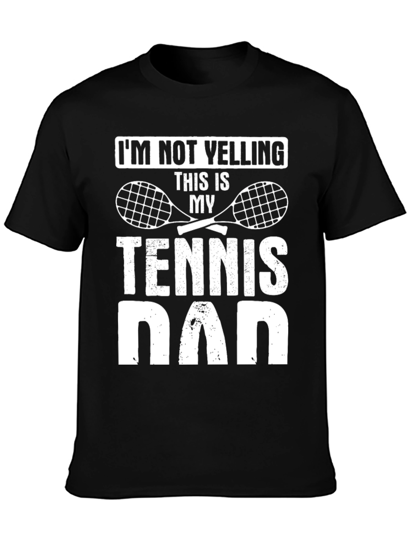 Tennis Dad Graphic Tee - Funny Tennis Shirt