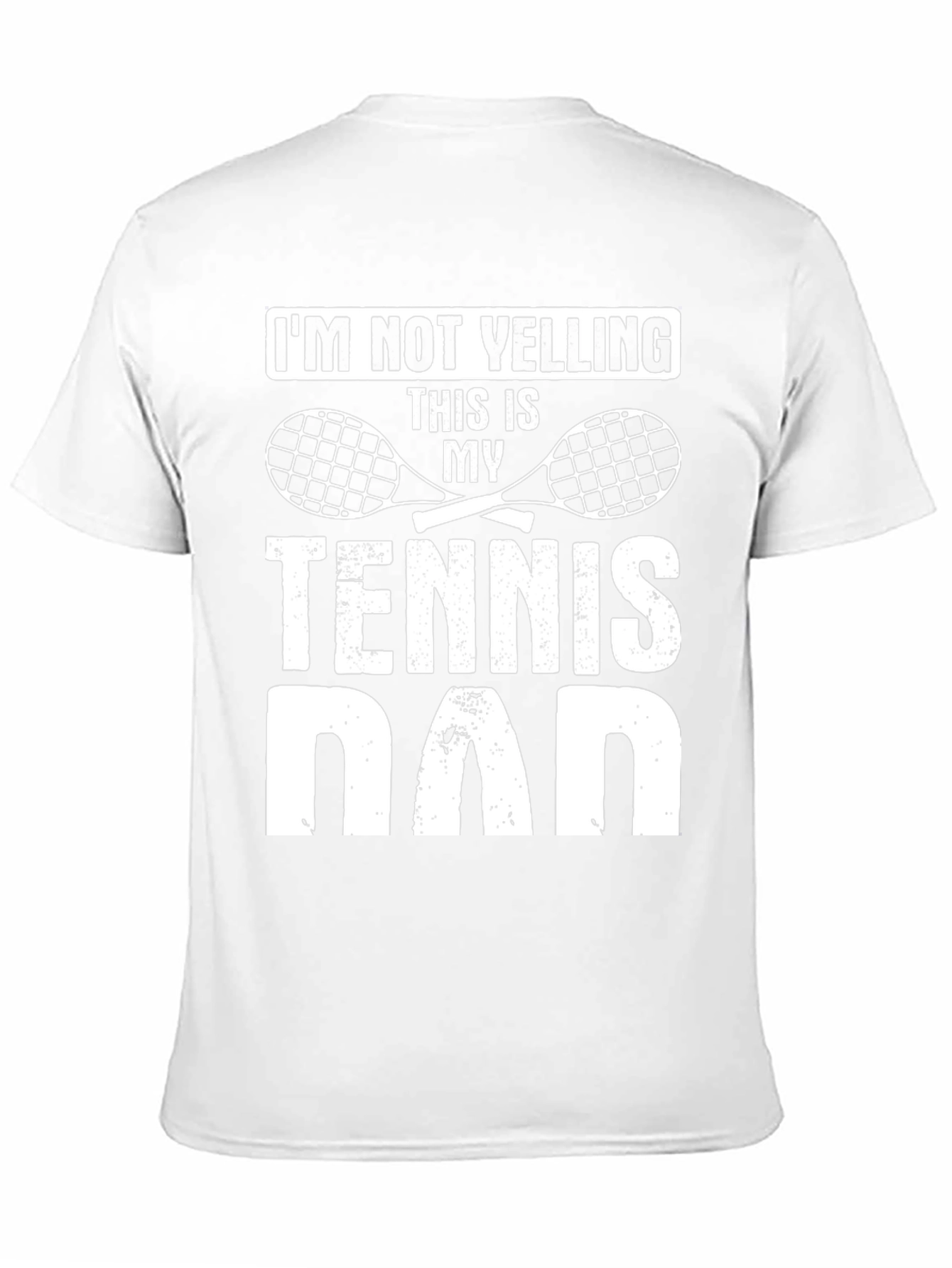 Tennis Dad Graphic Tee - Funny Tennis Shirt