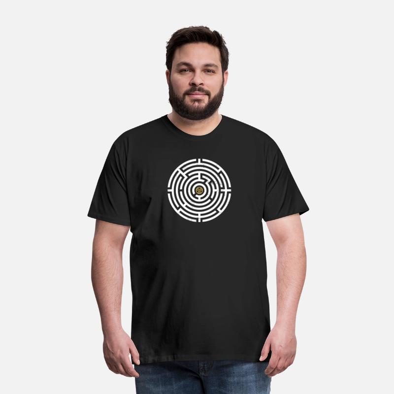 LABYRINTH TRISKELION TRIPLE CELTIC SPIRAL