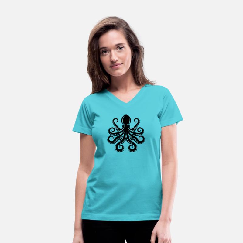 Large Octopus With Eight Enormous Arms