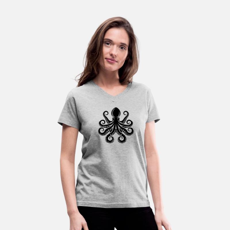 Large Octopus With Eight Enormous Arms