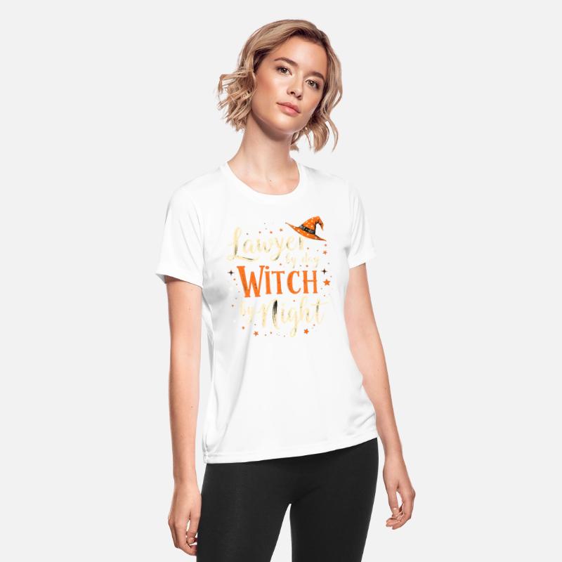 Lawyer by Day Witch by Night Funny Halloween