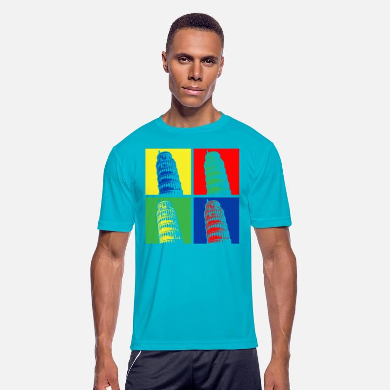 Leaning Tower Of Pisa Vibrant Pop Culture