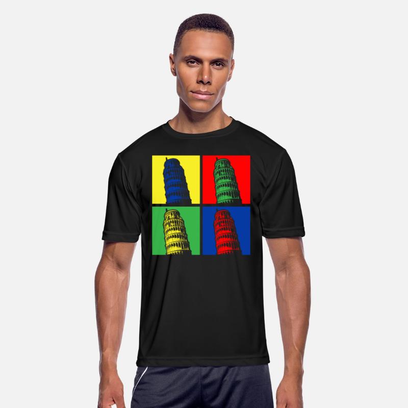 Leaning Tower Of Pisa Vibrant Pop Culture
