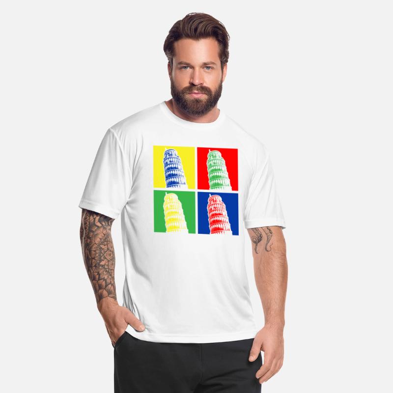 Leaning Tower Of Pisa Vibrant Pop Culture