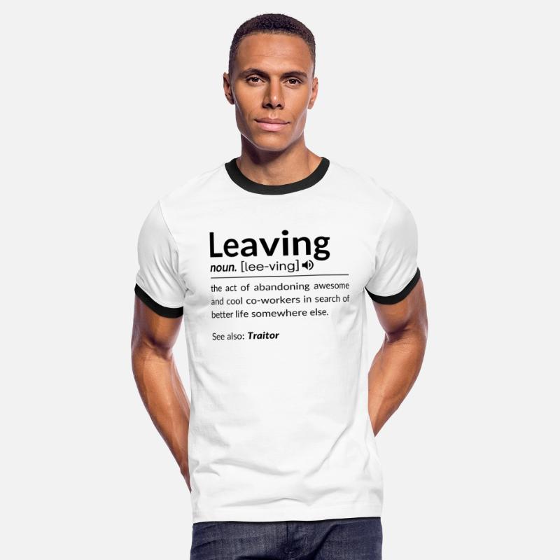 leaving definition for coworker farewell