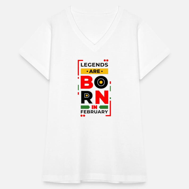 legends are born in february