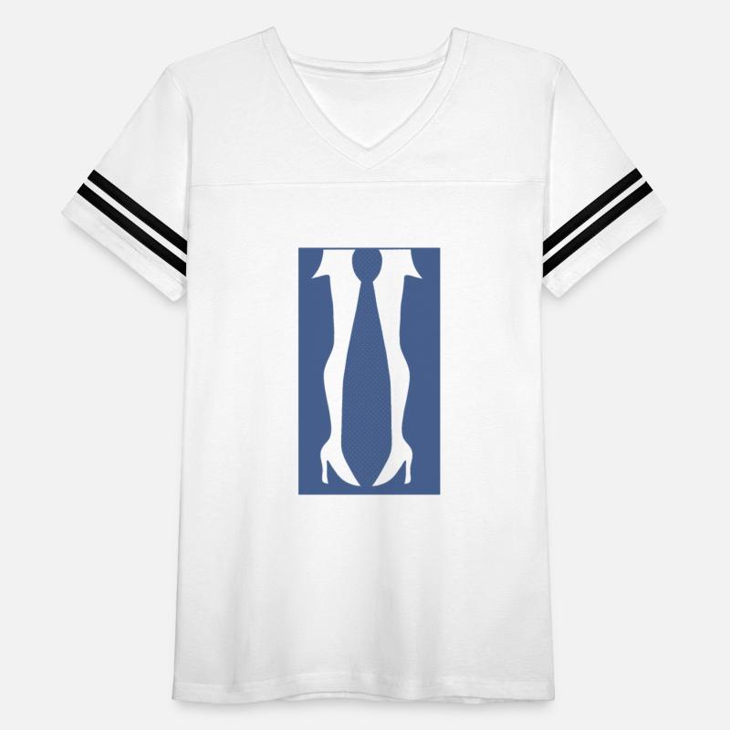 Legs with high heels or a tie in this fun optical