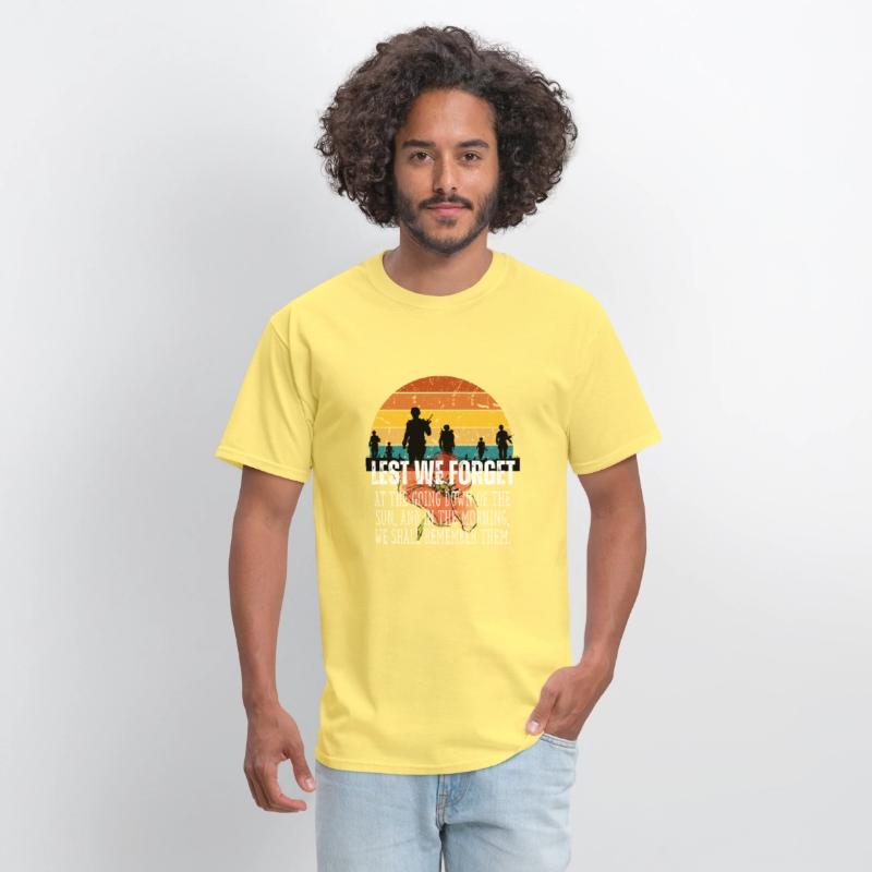 lest we forget American Veterans Day Tribute Tee