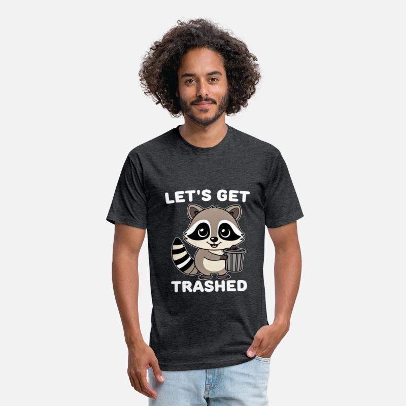 Let's Get Trashed Funny Raccoon Trash Panda Cute
