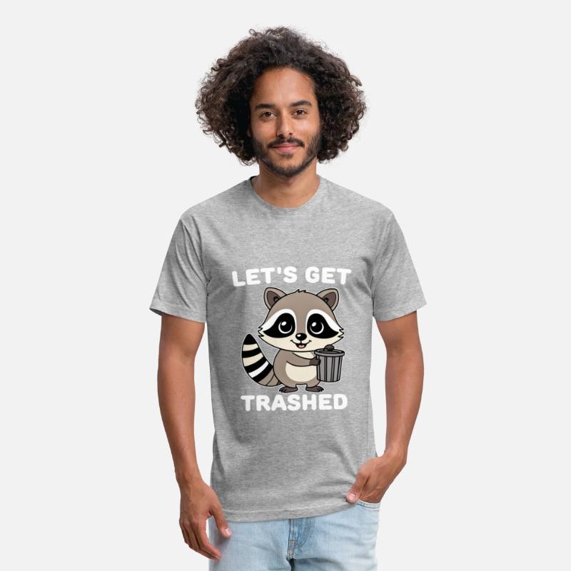 Let's Get Trashed Funny Raccoon Trash Panda Cute