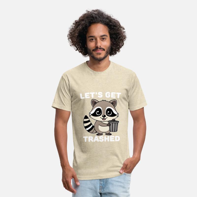 Let's Get Trashed Funny Raccoon Trash Panda Cute