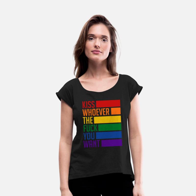 LGBTQ Kiss Who You Want Rainbow