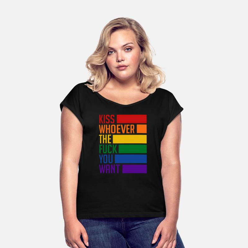LGBTQ Kiss Who You Want Rainbow