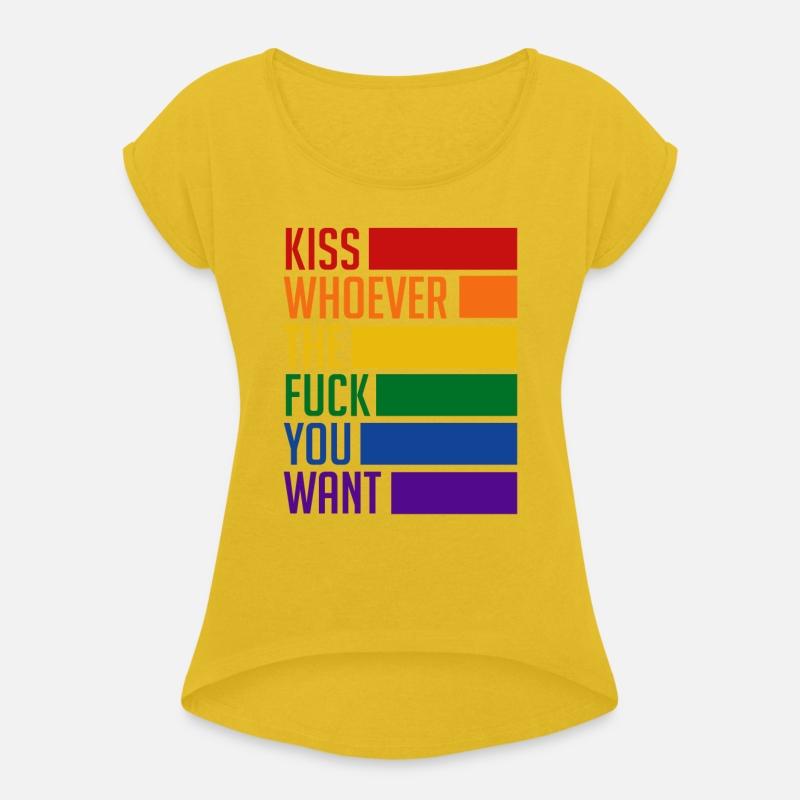 LGBTQ Kiss Who You Want Rainbow