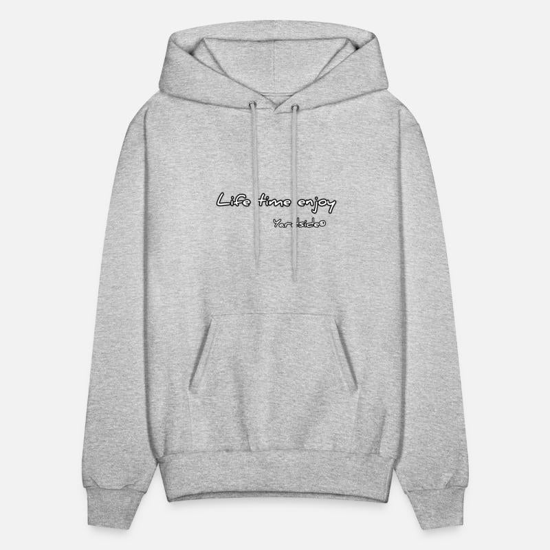 Life time enjoy Yardside font logo white color